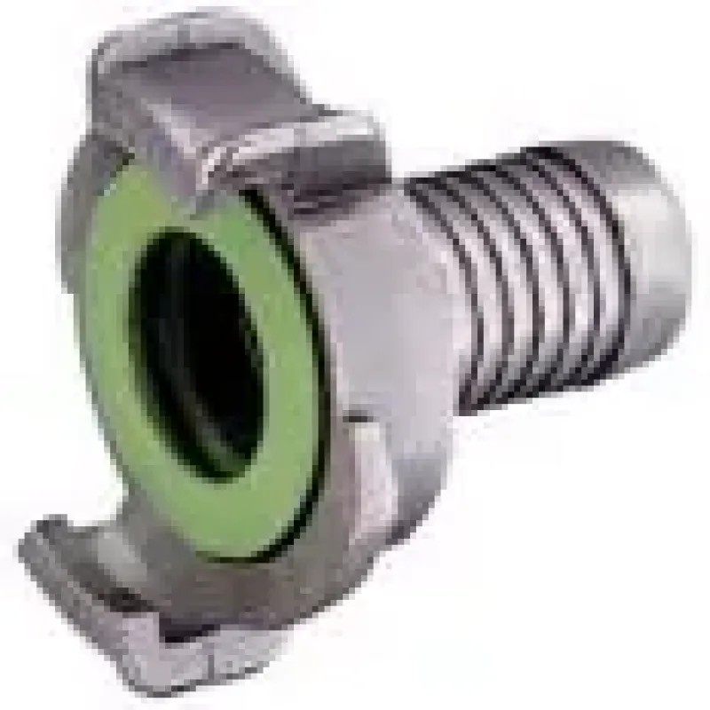 Original GEKA® Kupplung aus Edelstahl mit Schlauchtülle